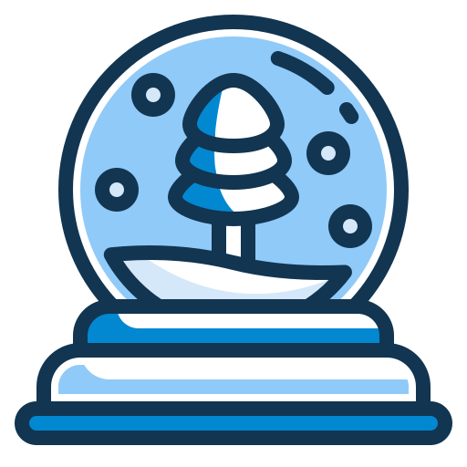 Snow globe Generic color lineal-color icon