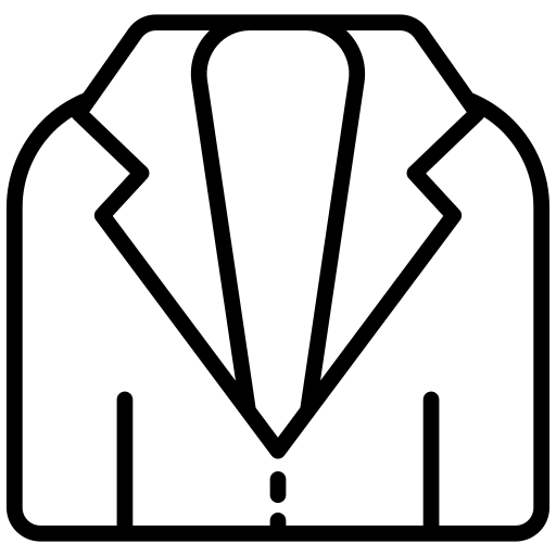 코트 Generic black outline icon