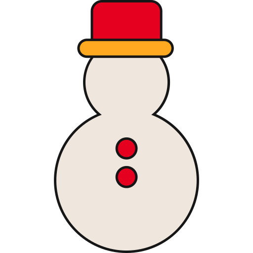 Snowman Generic color lineal-color icon