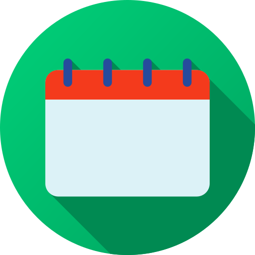 kalender Generic color fill icon