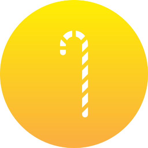 Candy cane Generic gradient fill icon