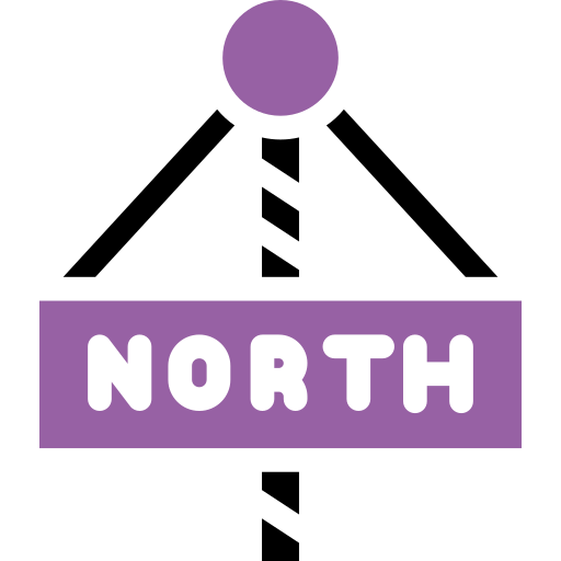 北極 Generic color fill icon