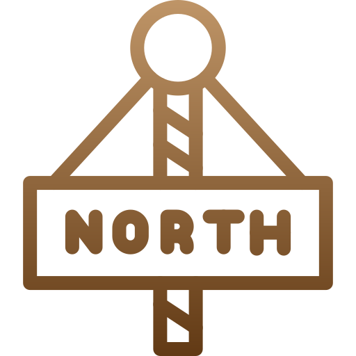 Северный полюс Generic gradient outline иконка