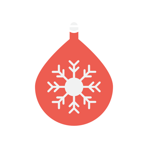 クリスマスオーナメント Generic color fill icon