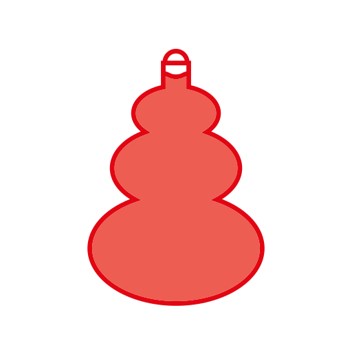 クリスマスオーナメント Generic color lineal-color icon