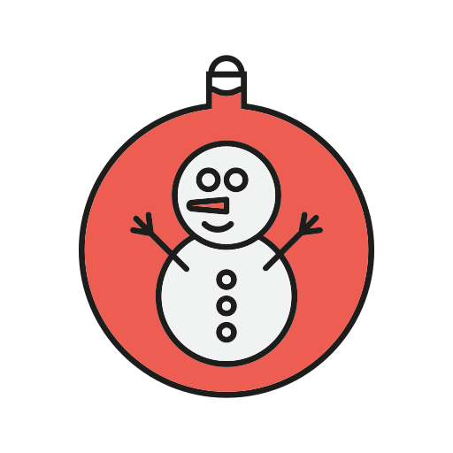 クリスマスオーナメント Generic color lineal-color icon