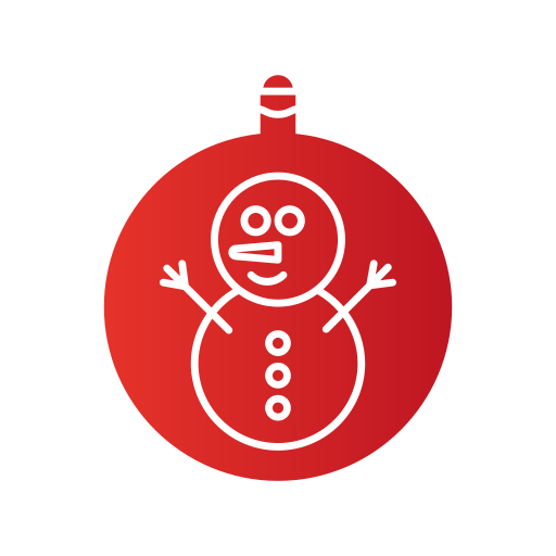 weihnachtsschmuck Generic gradient fill icon