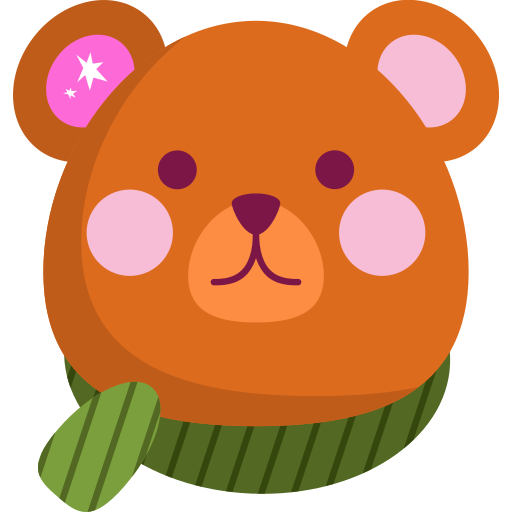 Bear Generic color fill icon