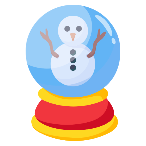globo de nieve Generic color fill icono