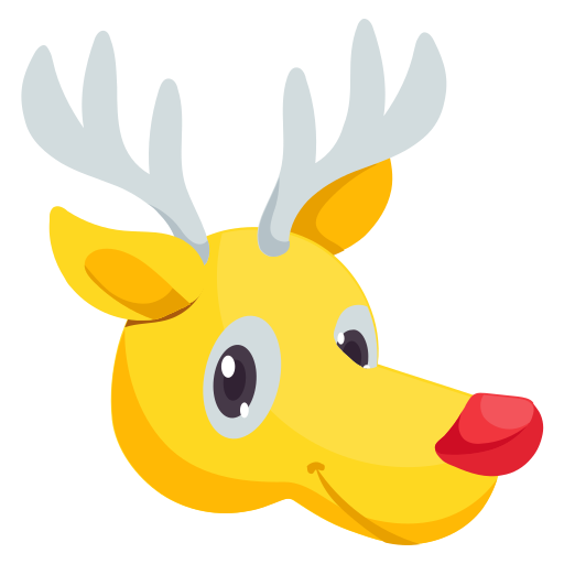 Reindeer Generic color fill icon