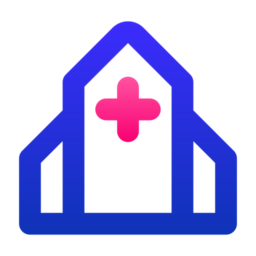 Chruch Generic gradient outline icon