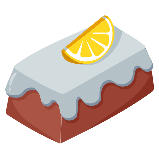 pastel de limón Generic color fill icono