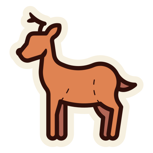 Reindeer Generic color lineal-color icon