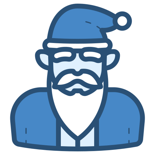 weihnachtsmann Generic color lineal-color icon