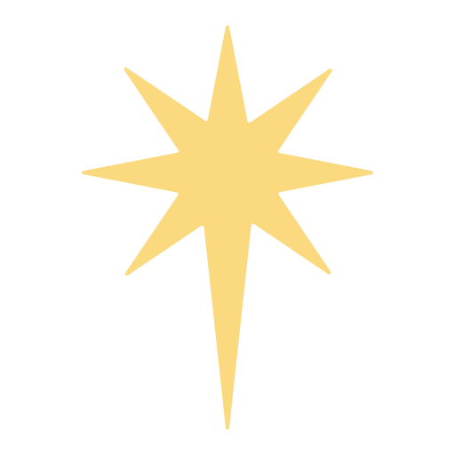 Полярная звезда Generic color fill иконка