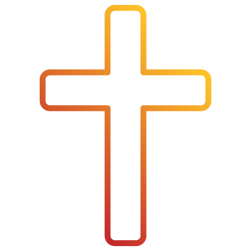 cruz Generic gradient outline icono