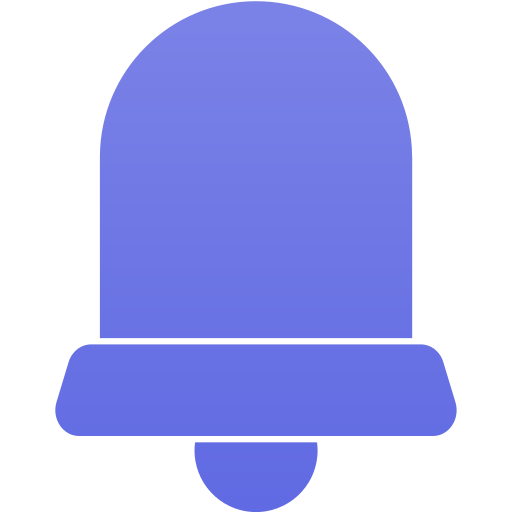 campana de notificación Generic color fill icono