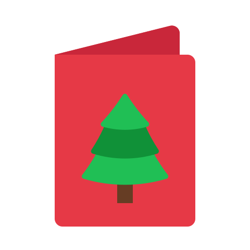 weihnachtseinladung Generic color fill icon