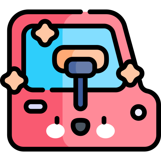Window cleaning Kawaii Lineal color icon