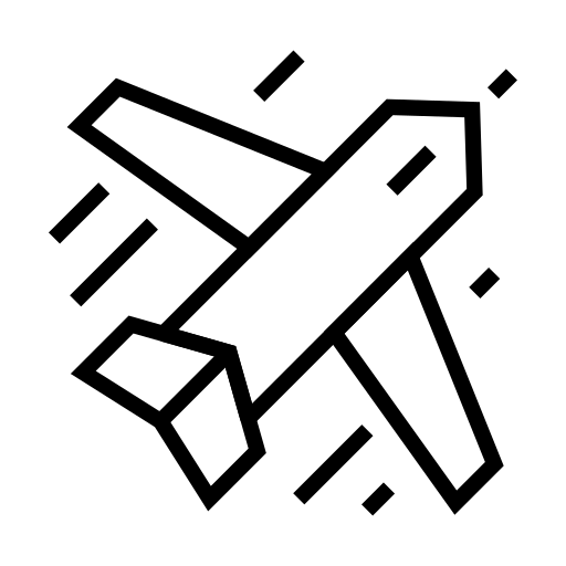 flugzeug-symbol Generic black outline icon