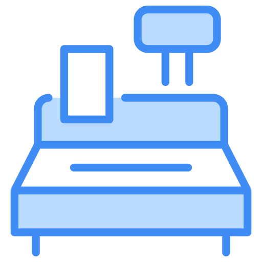 registratore di cassa Generic color lineal-color icona
