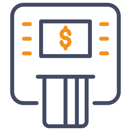 ＡＴＭ Generic color outline icon