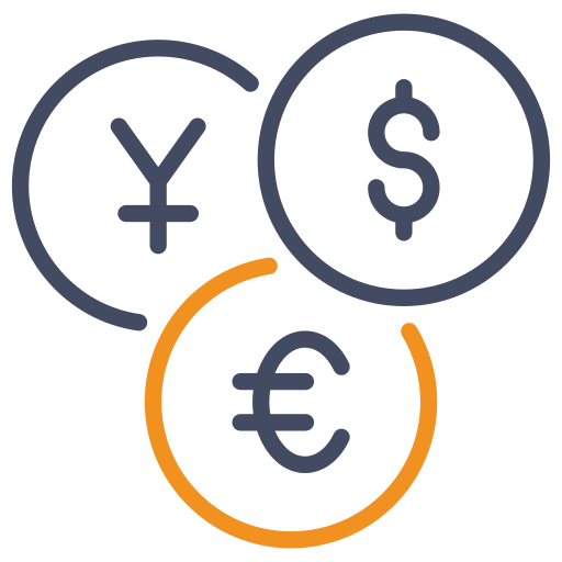 通貨 Generic color outline icon