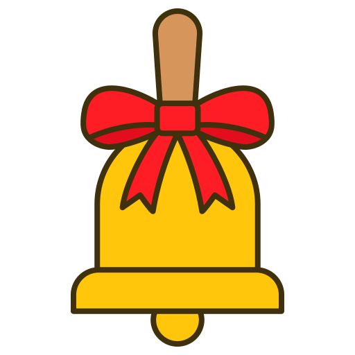 Рождественский колокольчик Generic color lineal-color иконка