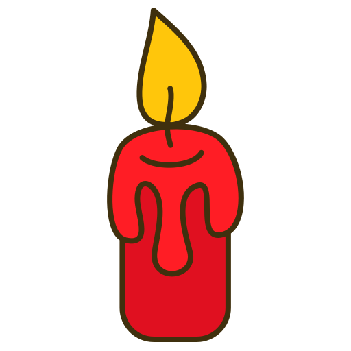 Candle Generic color lineal-color icon