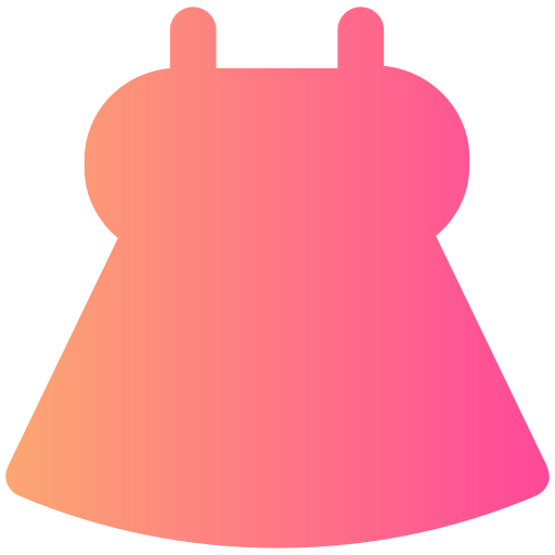 sukienka dla dziecka Generic gradient fill ikona