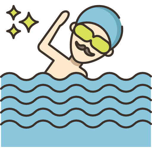 nadando Flaticons.com Flat icono