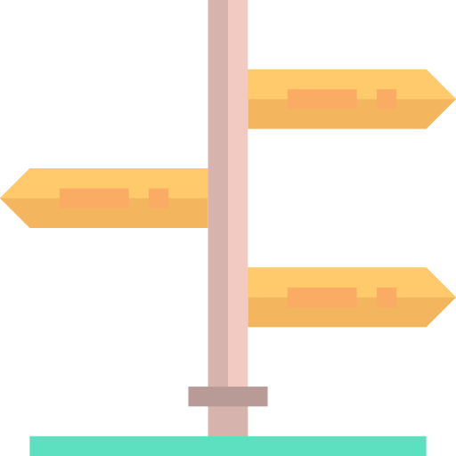 Guidepost Justicon Flat icon