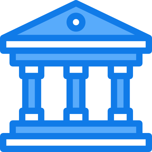 Bank Justicon Blue icon