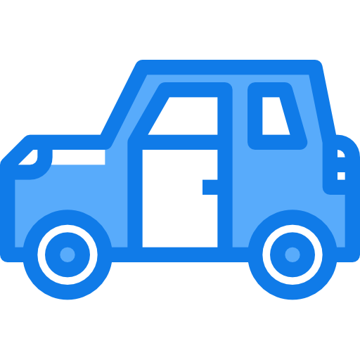 coche Justicon Blue icono