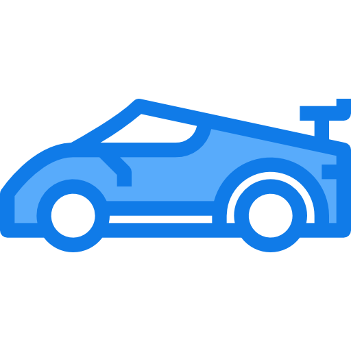 carro deportivo Justicon Blue icono