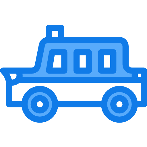 Taxi Justicon Blue icon