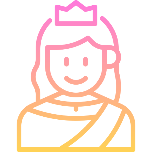 königin Generic gradient outline icon