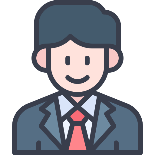 Office worker Generic color lineal-color icon