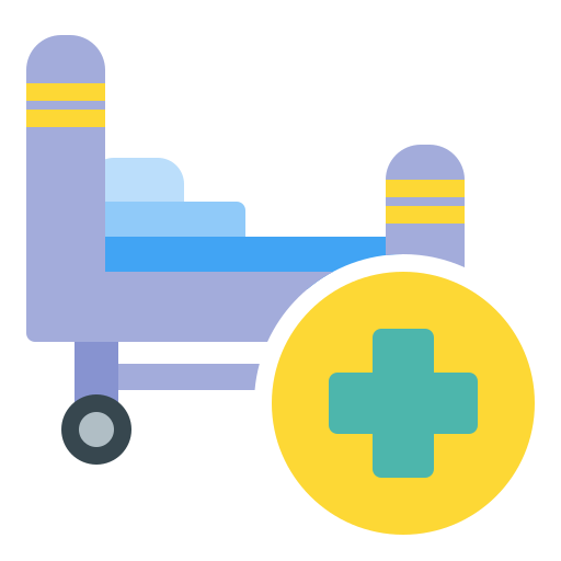 krankenhausbett Generic color fill icon
