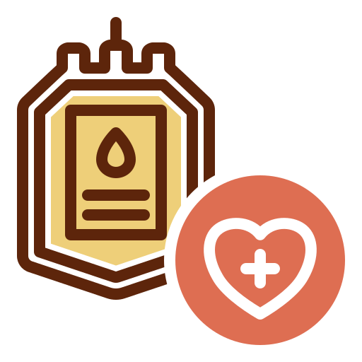 Blood bag Generic color lineal-color icon