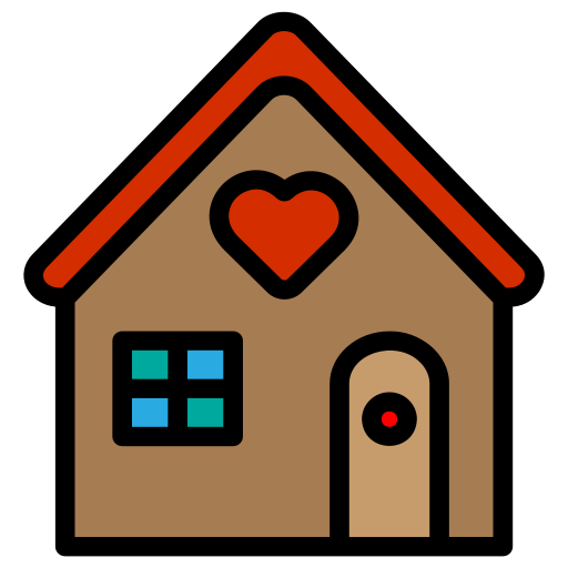 Gingerbread house Generic color lineal-color icon