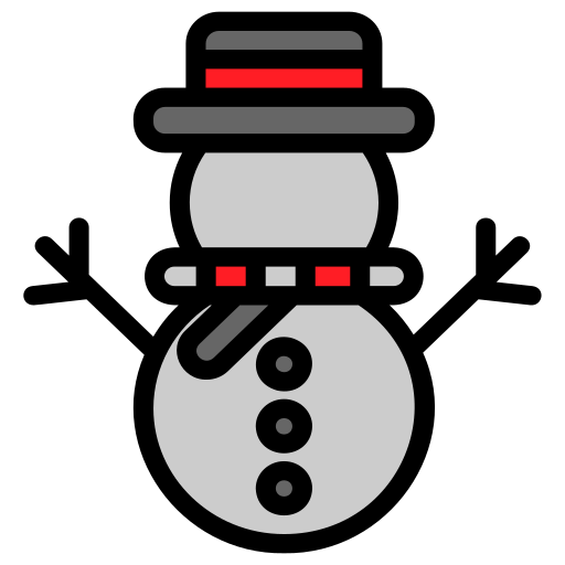 muñeco de nieve Generic color lineal-color icono