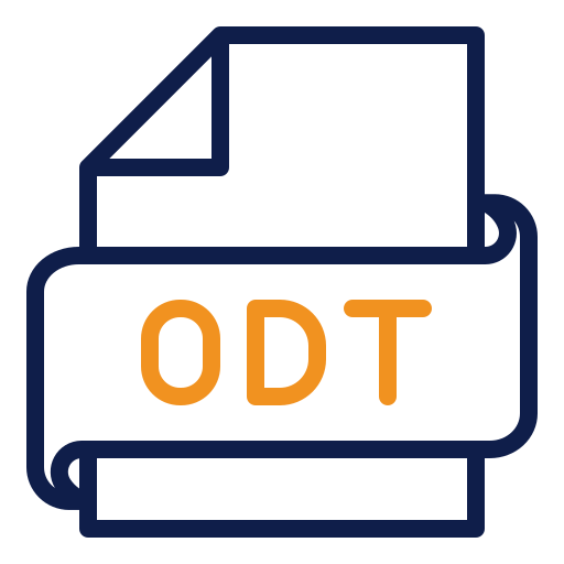 Odt Generic color outline icon