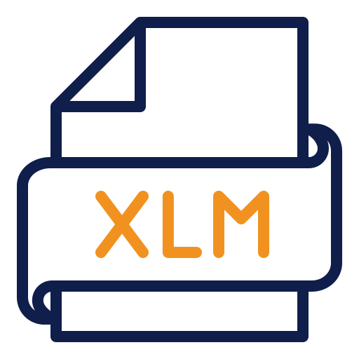 xlm Generic color outline icon