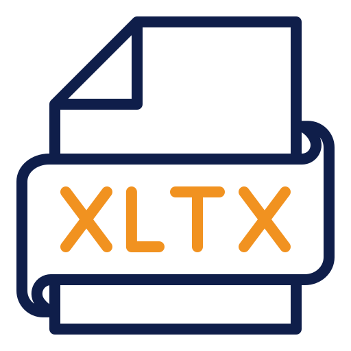 xltx Generic color outline icon