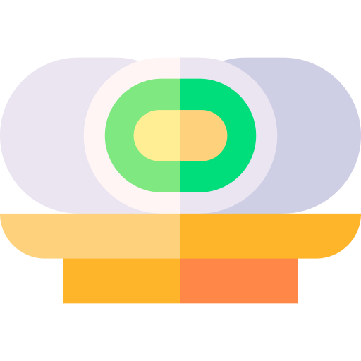 餅 Basic Straight Flat icon