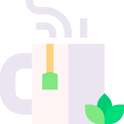 温かいお茶 Basic Straight Flat icon