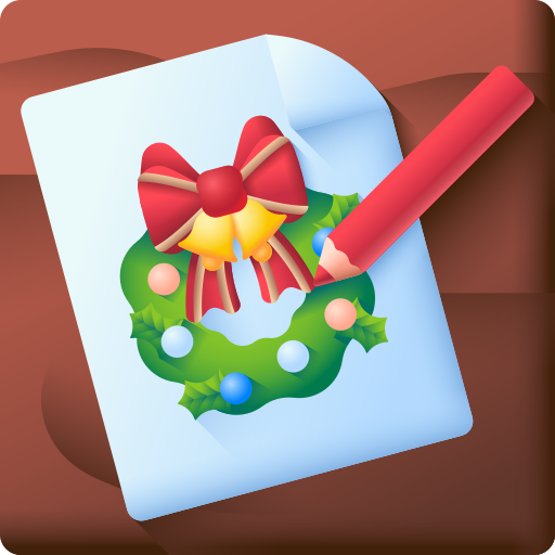 Christmas notes 3D Color icon