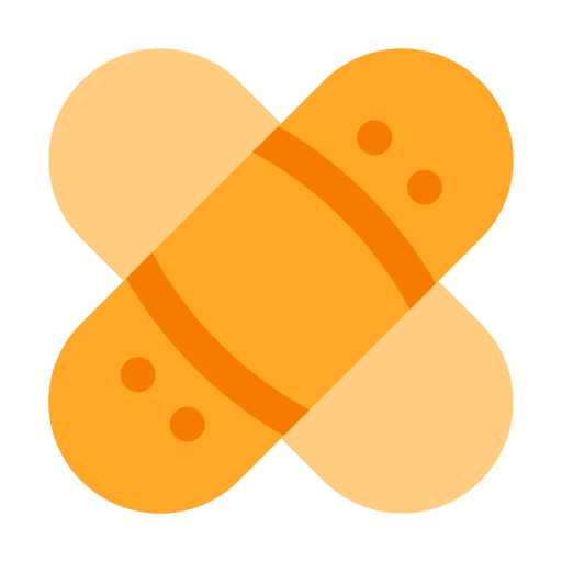 Band aid Generic color fill icon