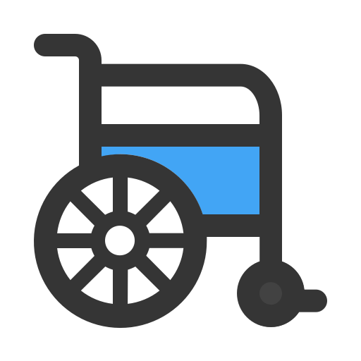 車椅子 Generic color lineal-color icon